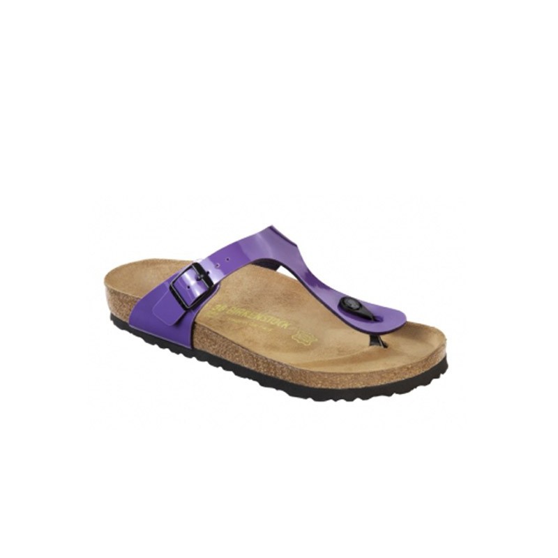 Birkenstock Gizeh paars lak regular maat 36 OUTLET