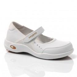 Oxypas selena wit/blauw