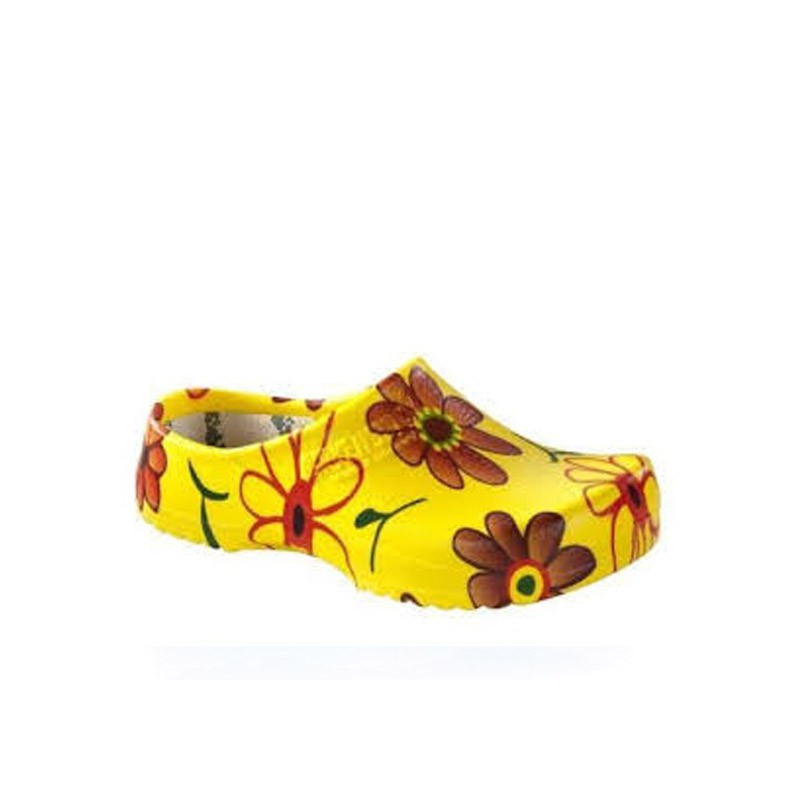 Birkenstock Super Birki bloem maat Maat 43 Kleur Multi col.geel