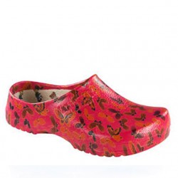 red birkenstocks