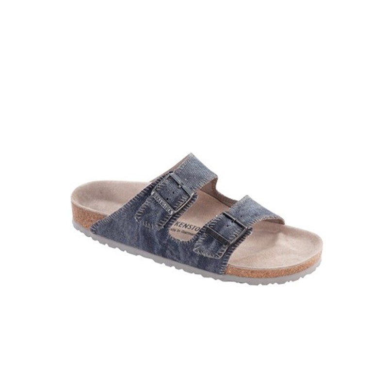 opladen Encyclopedie Split Birkenstock Arizona Navy Textiles mt 40 en 44 Maat 260mm/40 mt normaal  Kleur Blauw/ grijs textiles